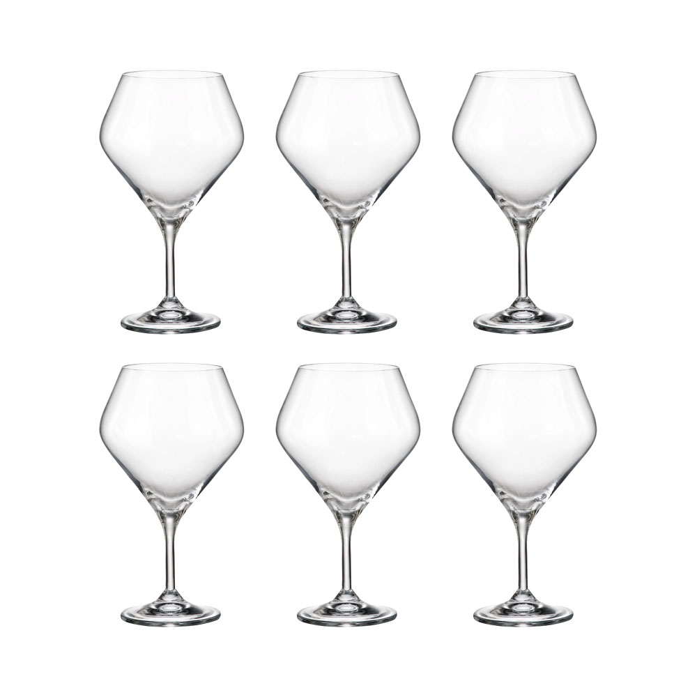 Conjunto de Taças para Vinho Bohemia Gavia 290ML 6 Peças