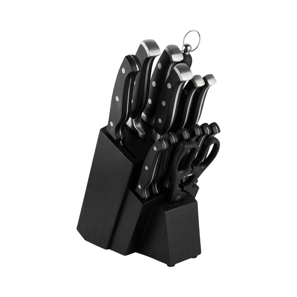 Jogo de Facas Luxor LX-90G6S Preto 14 Peças