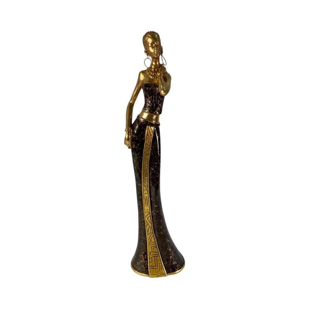 Figura Decorativa Concepts 438-7014452 42 CM Dourado
