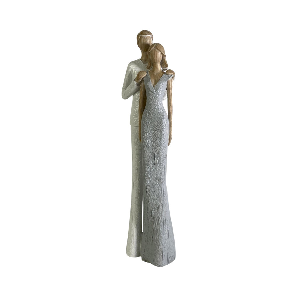 Figura Decorativa de Casal Concepts 437-4211371 32 CM