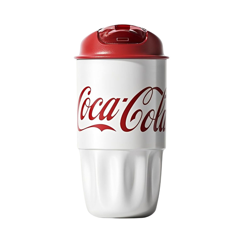 Garrafa Térmica Coca-cola NS450C3 450ML Branco - Vermelho