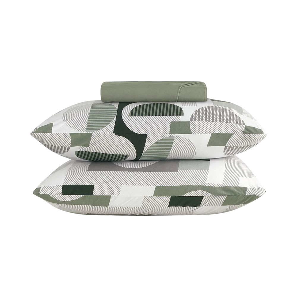 Jogo de Cama Altenburg Malha Fio Penteado Queen Size 3 Peças Sortido
