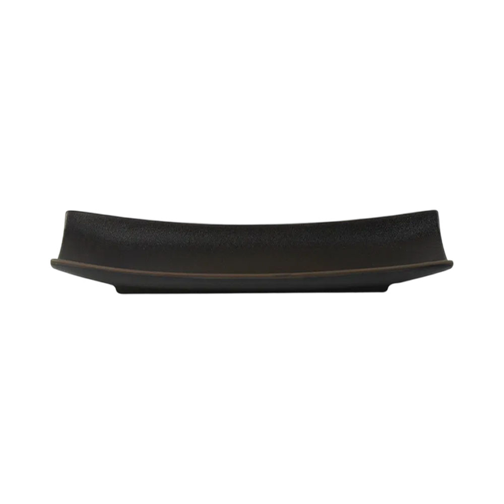 Bandeja de Cerâmica Life Home BCR-70863 27.5 CM Preto