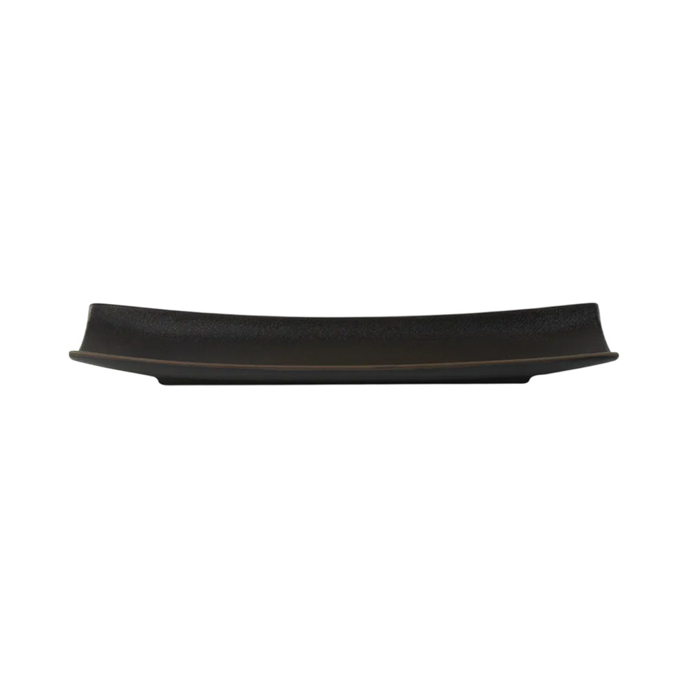 Bandeja de Cerâmica Life Home BCR-70861 38 CM Preto