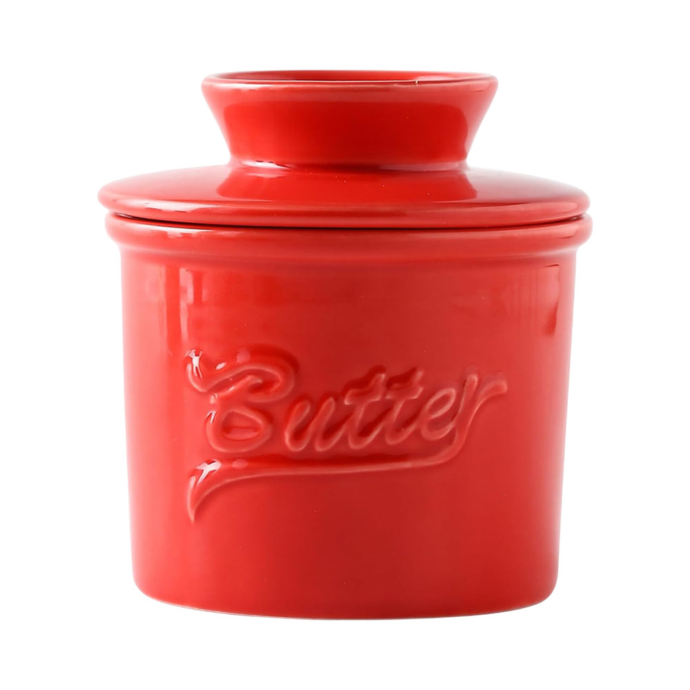 Manteigueira Francesa Life Home CUC-10029 Vermelho