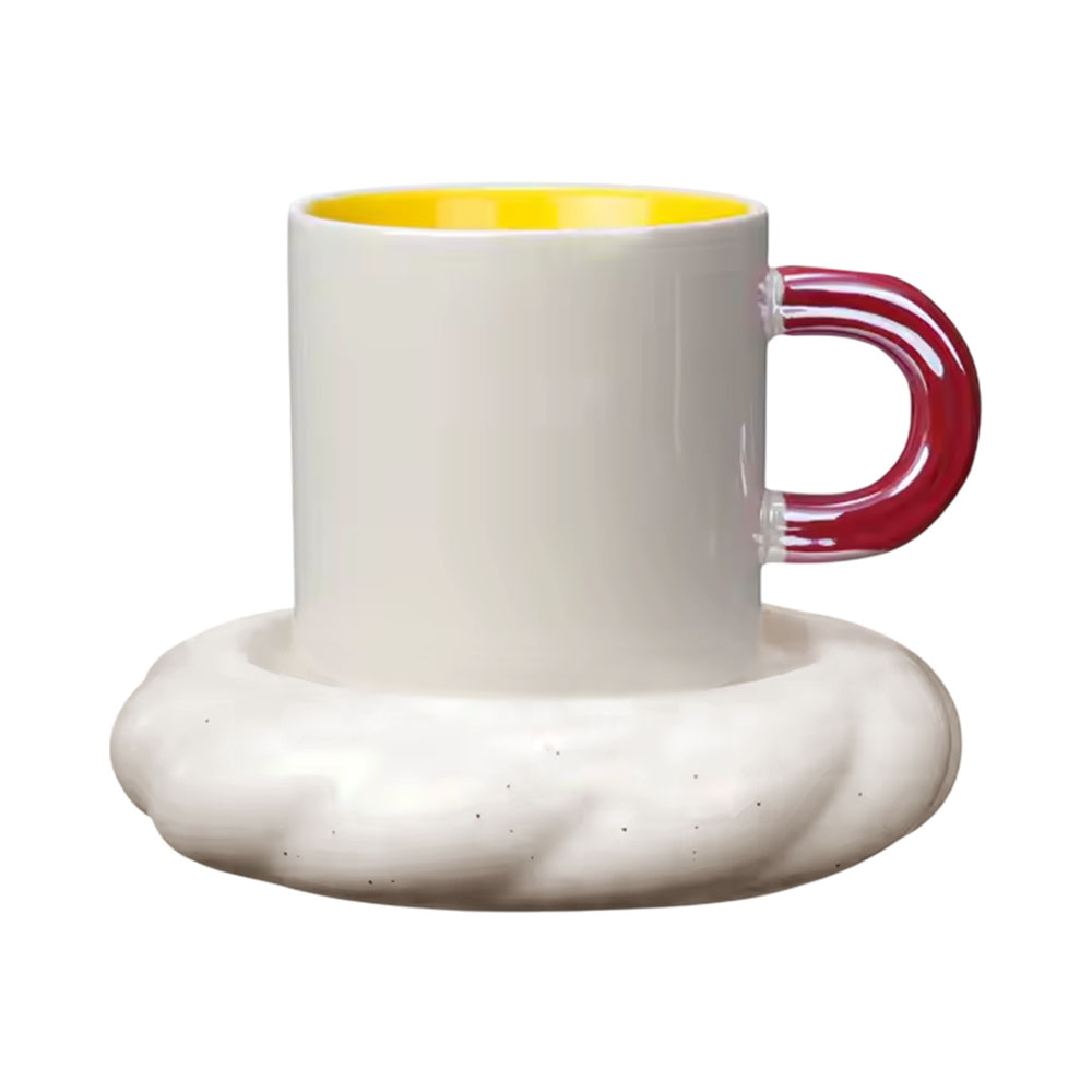 Jogo de Xícara e Pires Life Home 308187 300ML