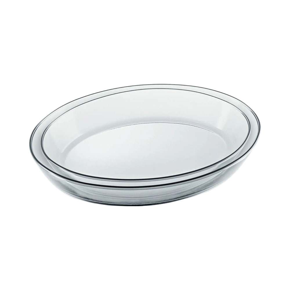 Conjunto de Assadeiras de Vidro Marinex GD1.6741.62-1N 2 Peças