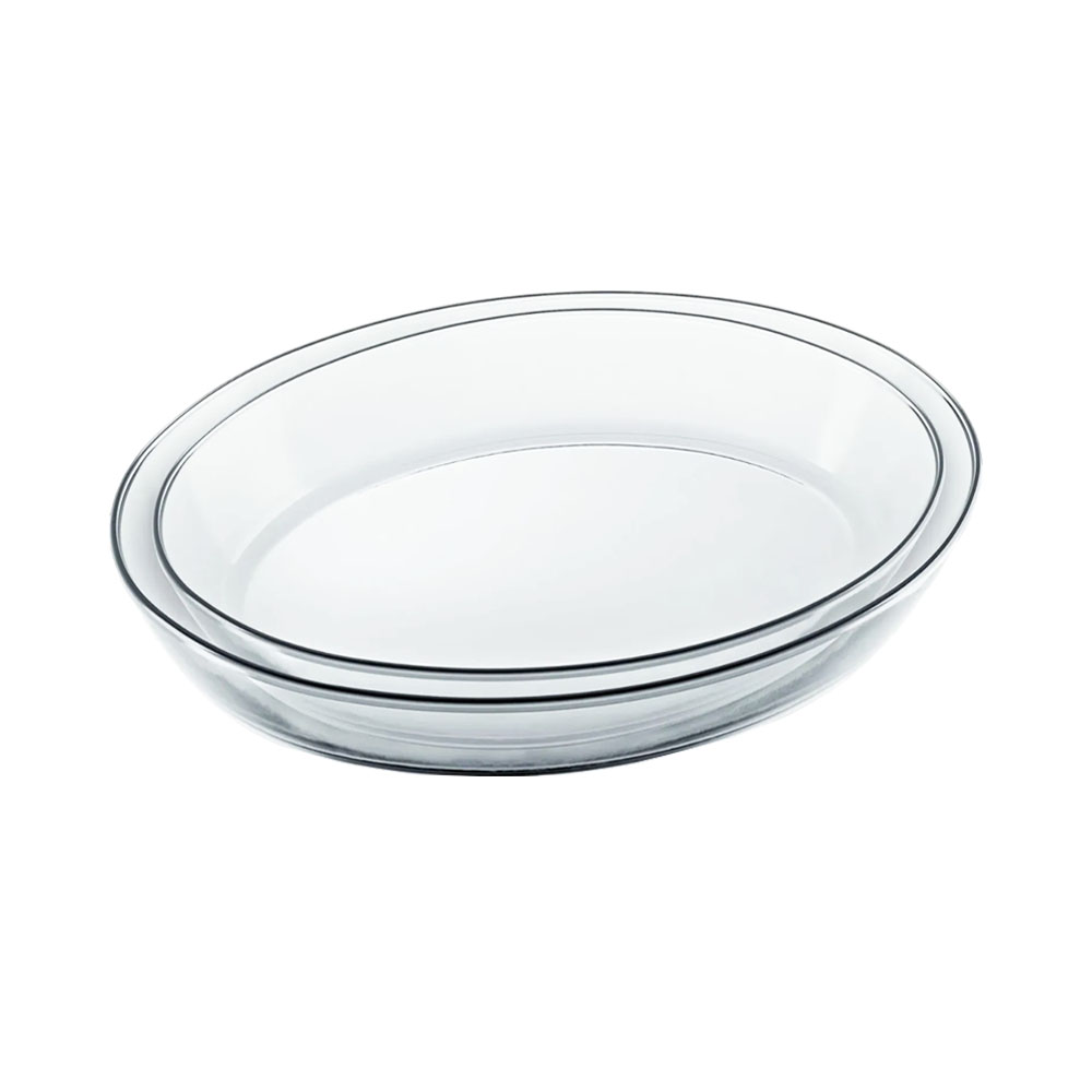 Conjunto de Assadeiras de Vidro Marinex GD1.6735.62-1N 2 Peças