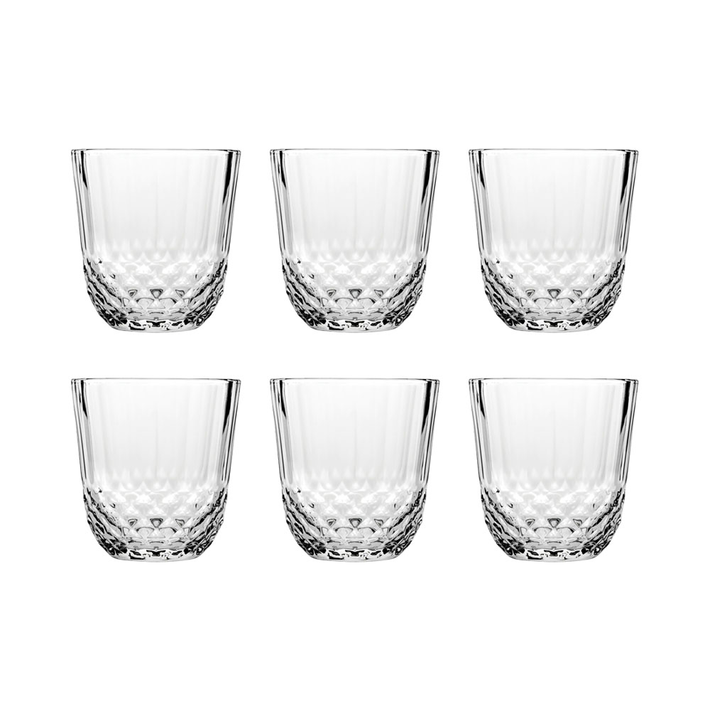 Conjunto de Copos para Whisky Pasabahce Diony 52760 320ML 6 Peças