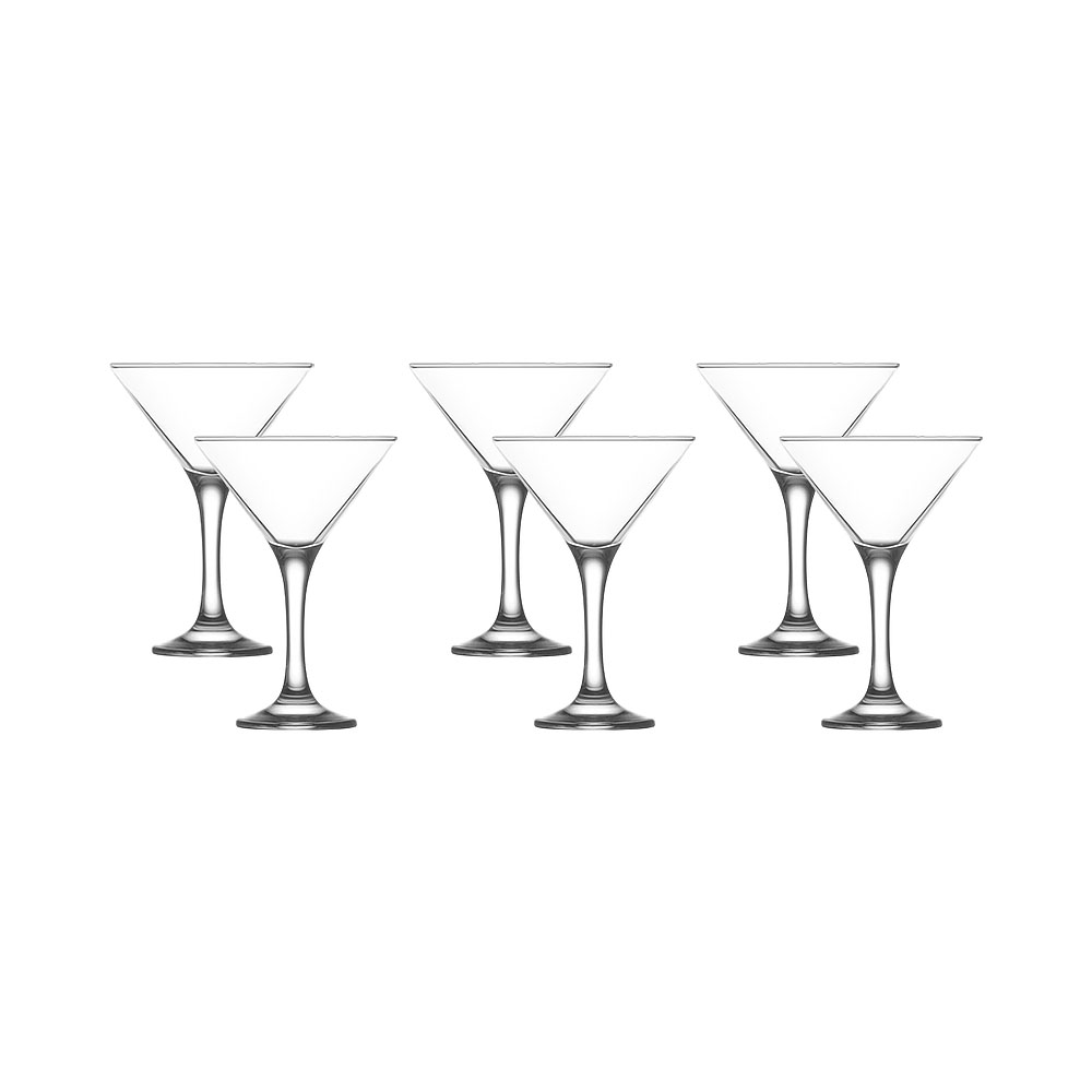 Conjunto de Taças para Martini Lav Misket MIS586 175ML 6 Peças