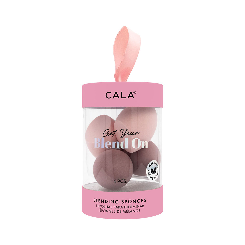 Set de Esponjas de Maquiagem Cala Get Your Blend ON 4 Peças
