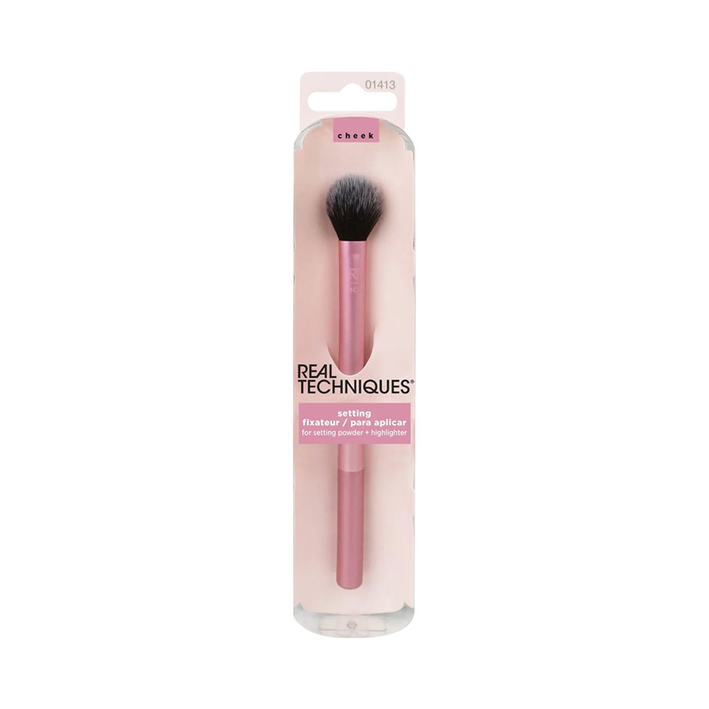 Pincel de Maquiagem Real Techniques Makeup Setting Metallic Fuchsia