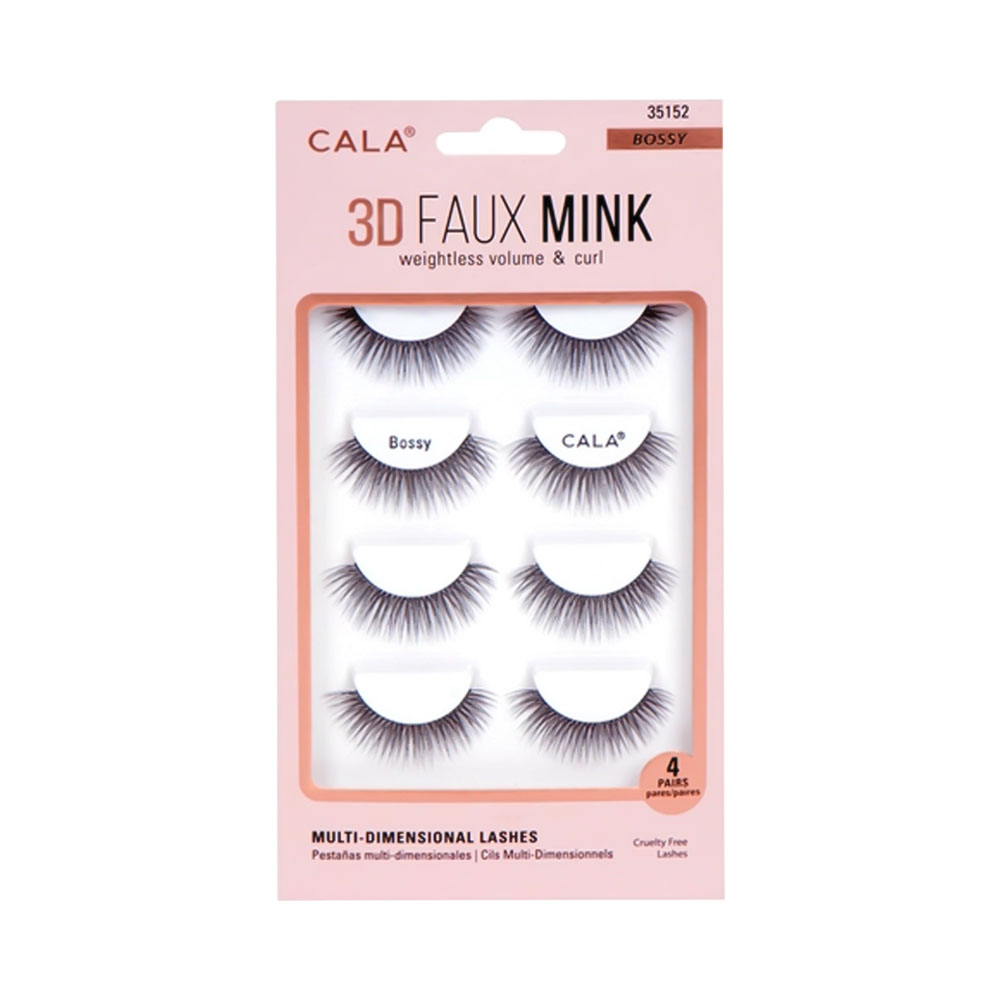 Pestañas postizas Cala 35152 3D Faux Mink