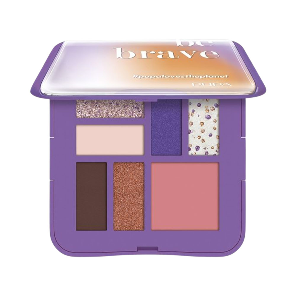 Paleta de Sombras Pupa Life IN Color Purple 8GR