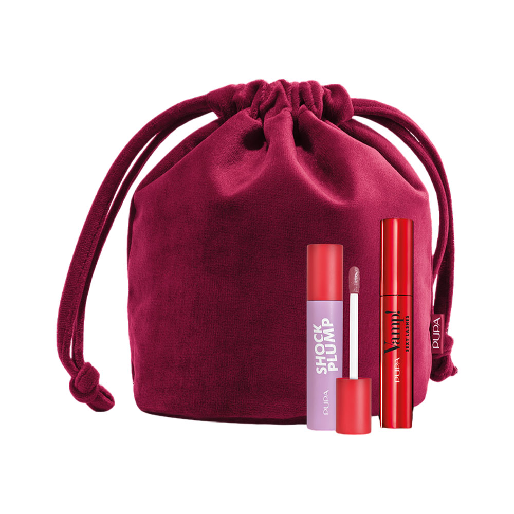 Set de Cosméticos Pupa Vamp! Sexy Lashes &amp; Shock Plump 3 Peças