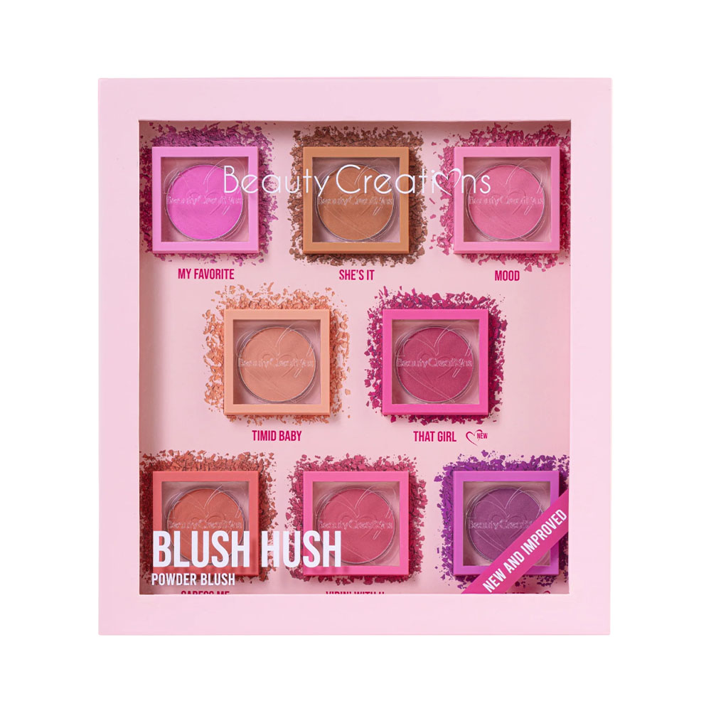 Set de Cosméticos Beauty Creations Blush Hush Powder 8 Peças