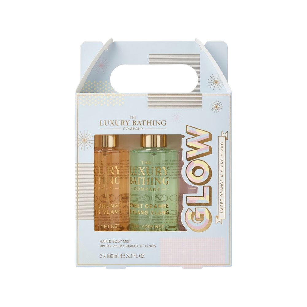 Set Cole Beauty The Luxury Bathing Company Glow Sweet Orange & Ylang Ylang 3 Peças