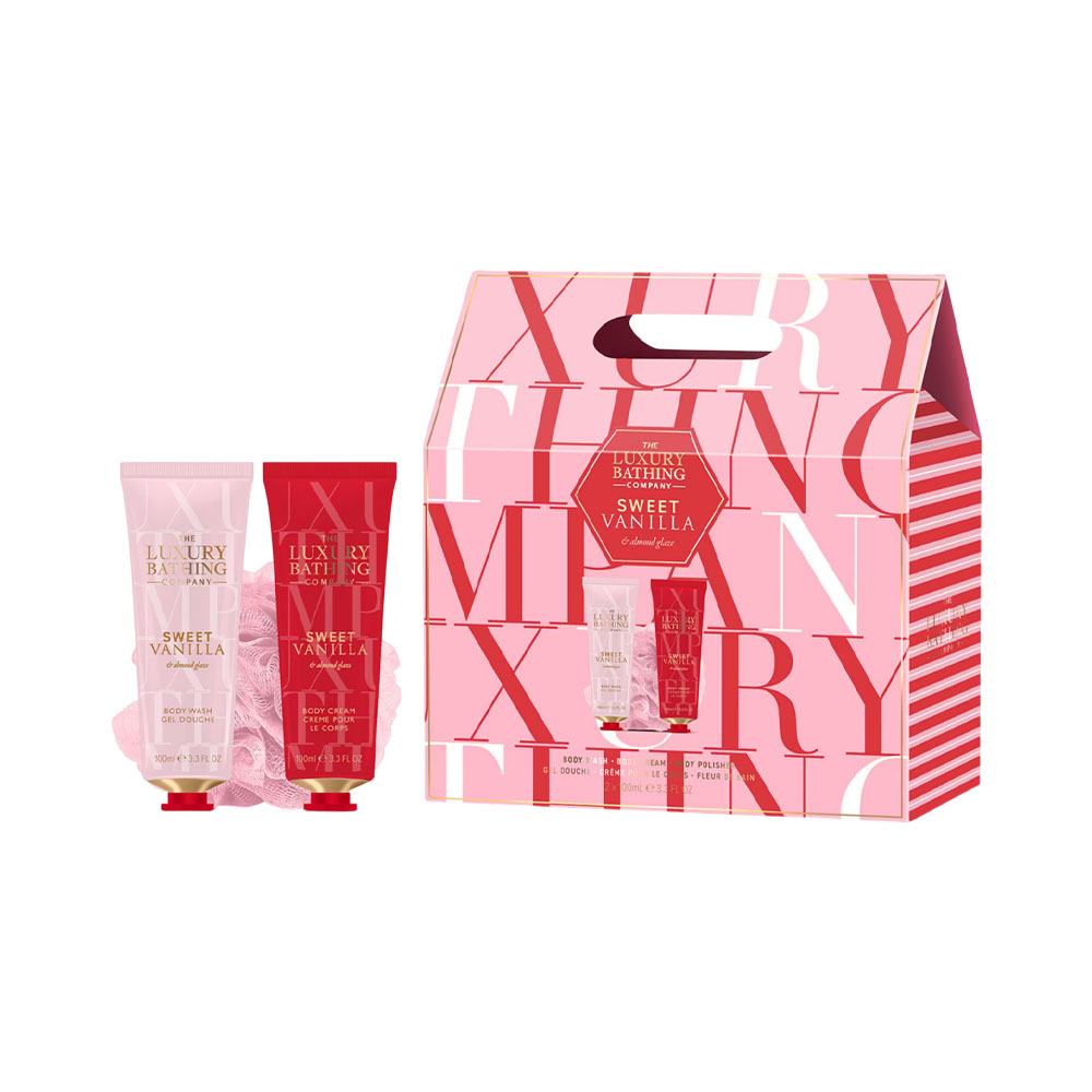 Set Cole Beauty The Luxury Bathing Company Sweet Vanilla 3 Peças