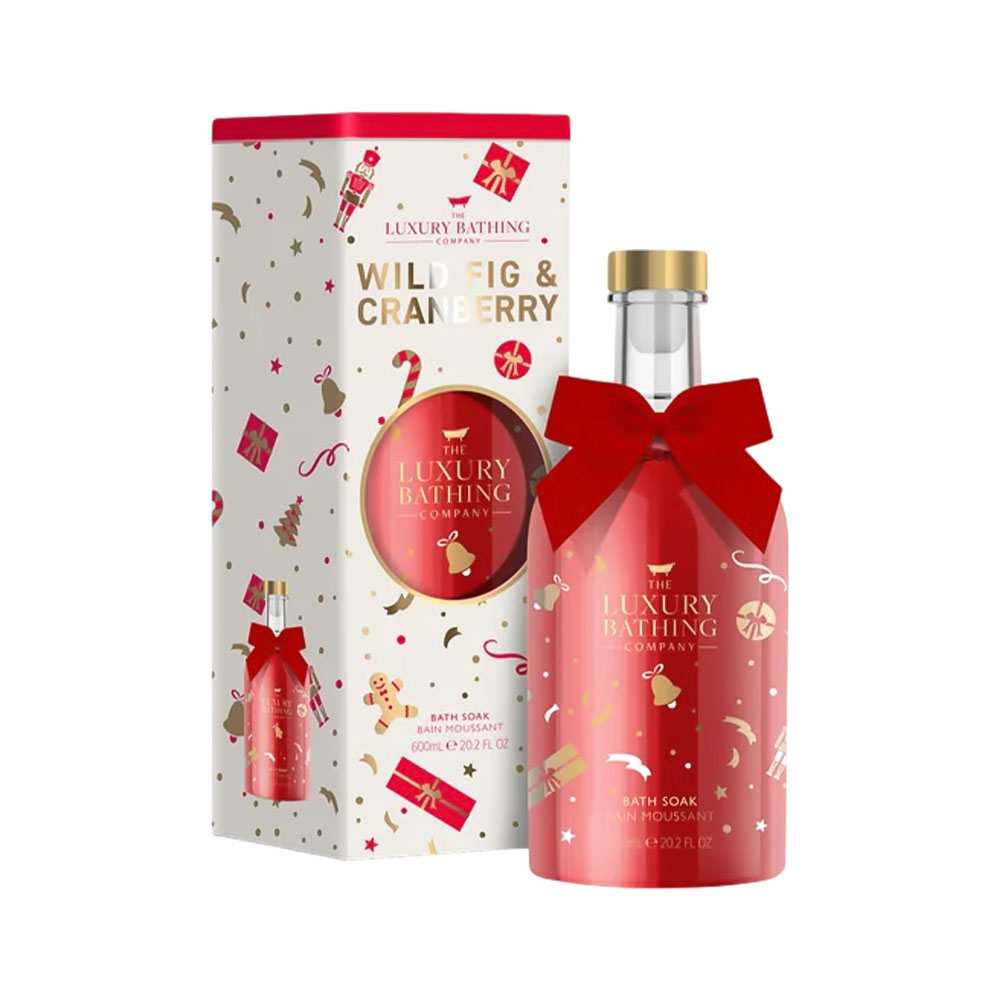 Banho de Sal Cole Beauty The Luxury Bathing Company Wild Fig & Cranberry 600ML