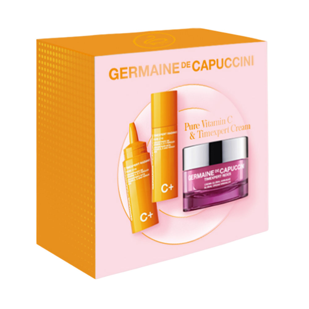 Set de Cosméticos Germaine de Capuccini Timexpert Pure Vitamin C Supreme 3 Peças