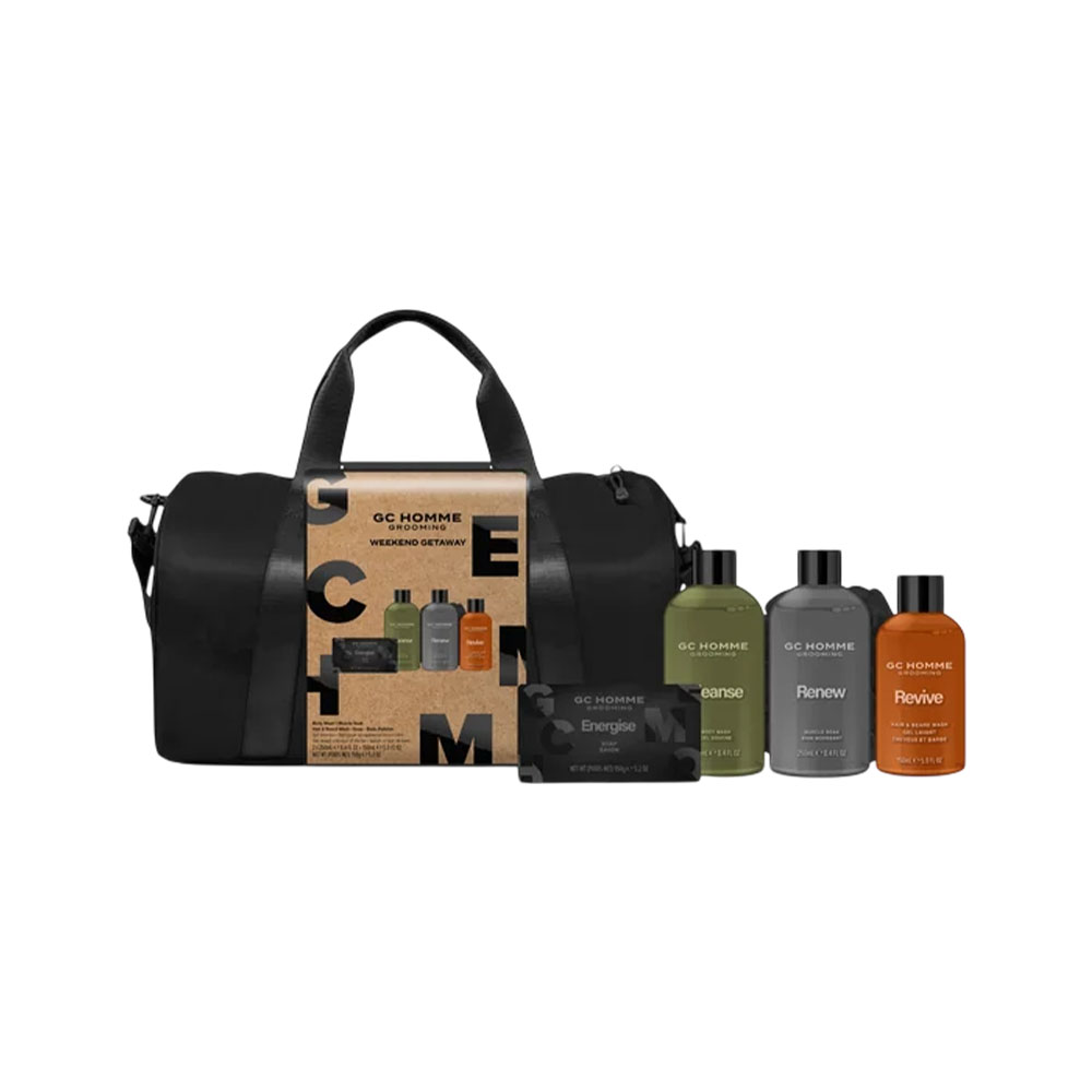 Set Grace Cole GC Homme Grooming Weekend Getaway 6 Peças