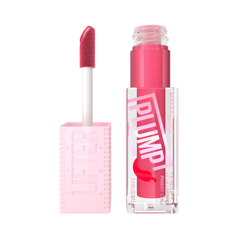 Brilho Labial Maybelline Lifter Plump Chili 002 Mauve Bite 5.4ML