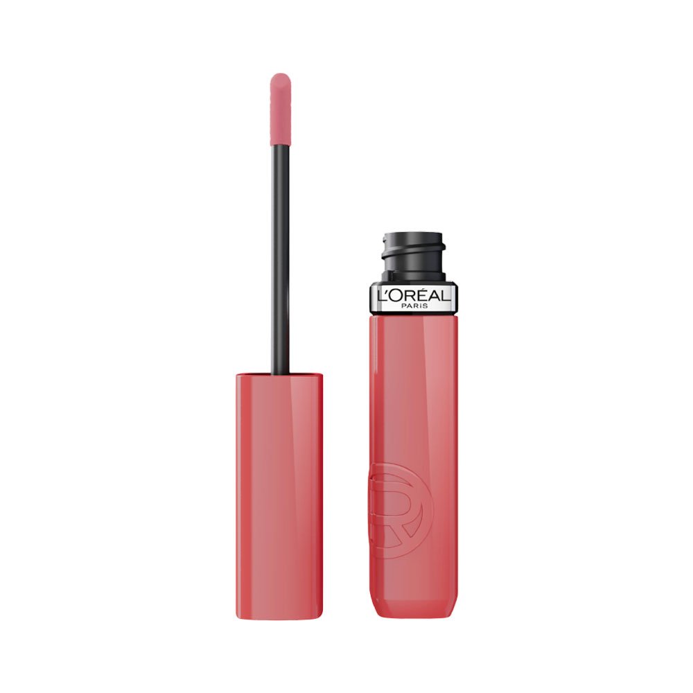 Batom L'oréal Infallible Lacque Resistance Liquid 600 LE NU Rose 4ML