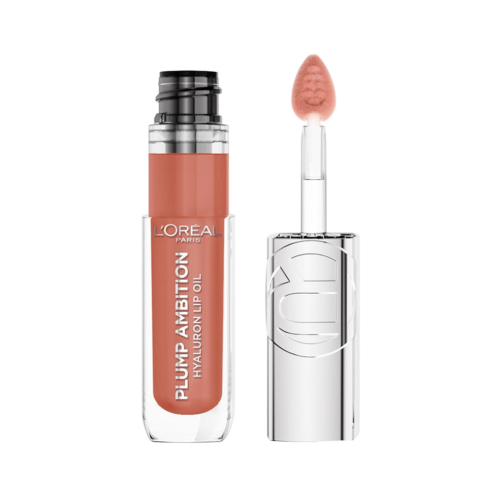 Óleo Labial L'oréal Plump Ambition Hyaluron 641 Latte Glace 5ML