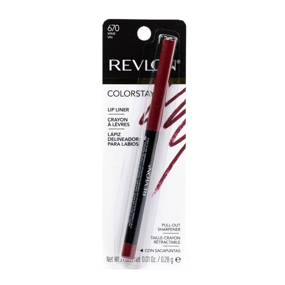 Lapiz Delineador para Labios Revlon ColorStay 670 Wine 0.28g
