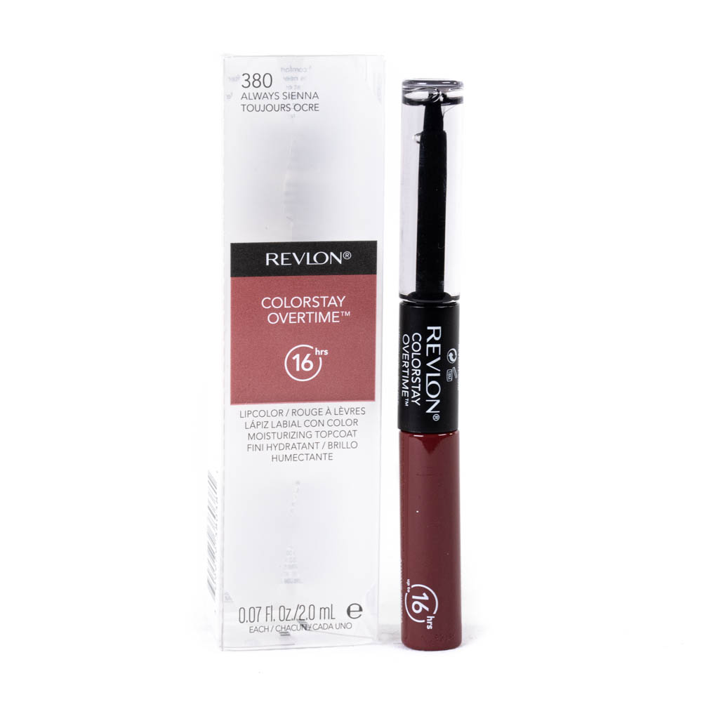 Labial Revlon Colorstay Overtime 380 Always Sienna 2.0ml
