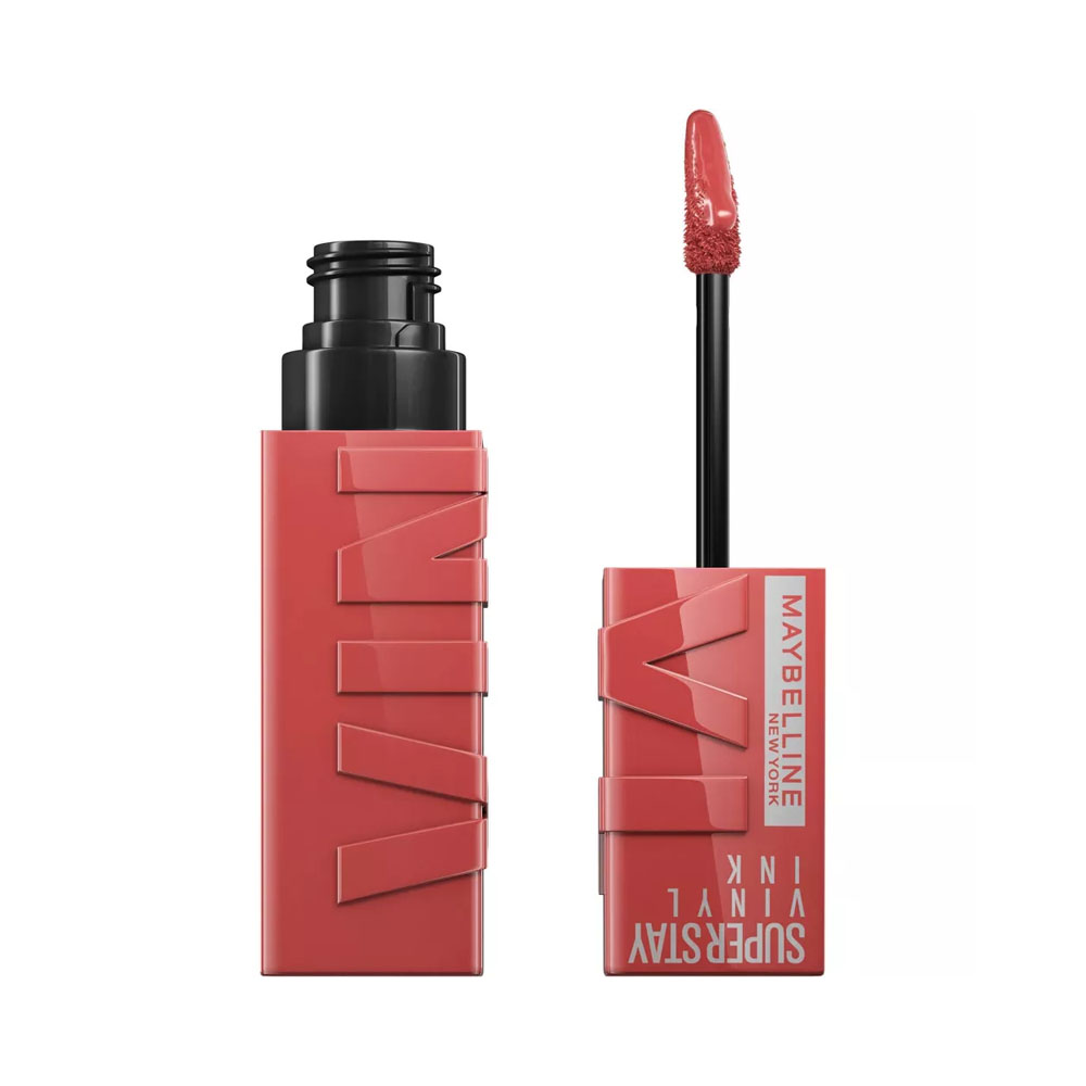 Batom Maybelline Superstay Vinyl Ink 15 Peachy
