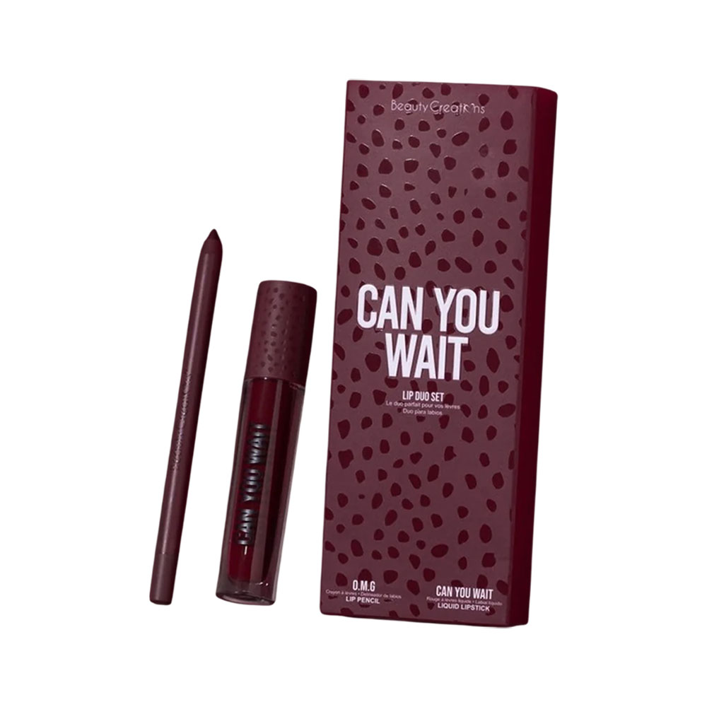 Set de Cosméticos Beauty Creations Lip Duo Can You Wait 2 Peças
