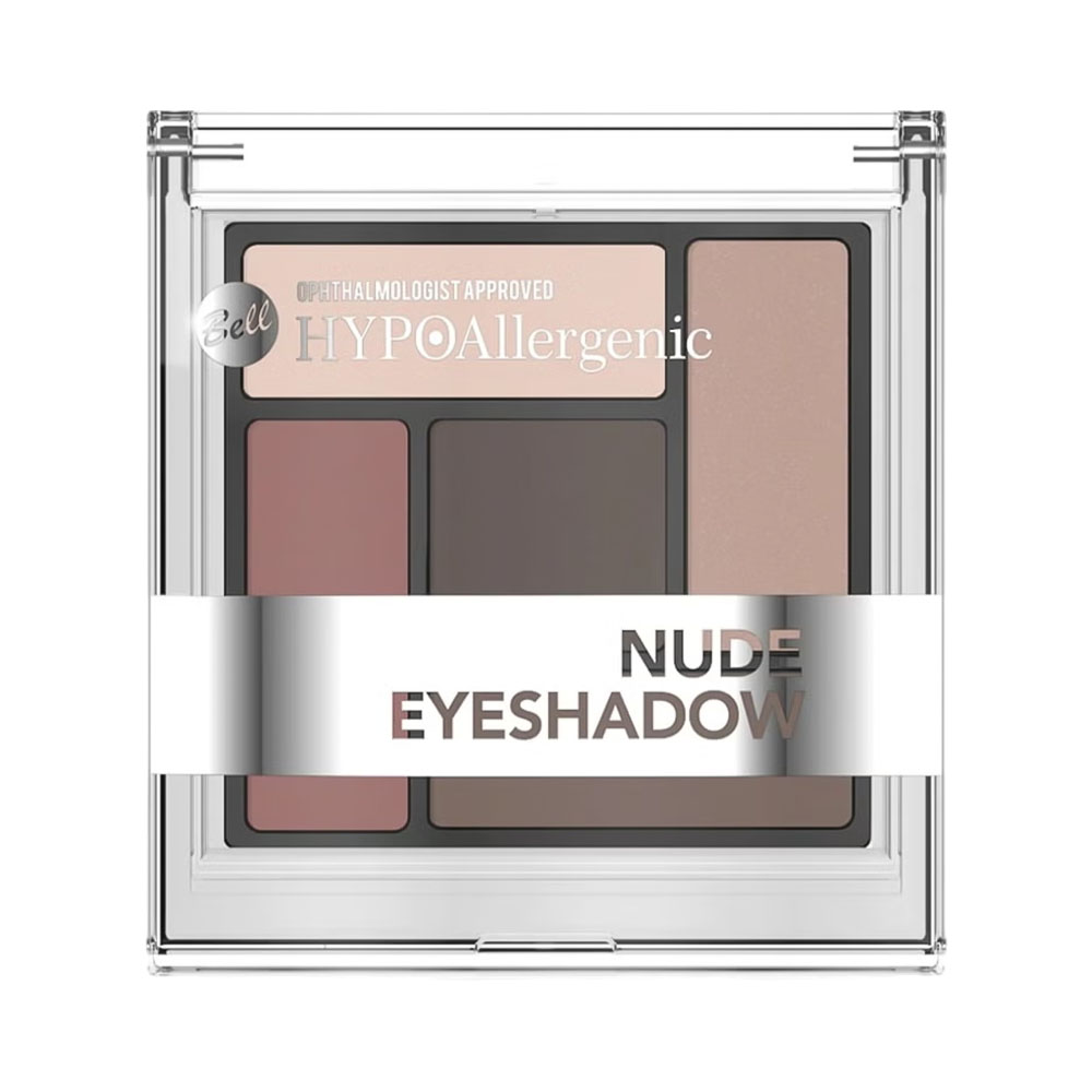 Paleta de Sombras Bell Hypoallergenic Nude 01 5GR