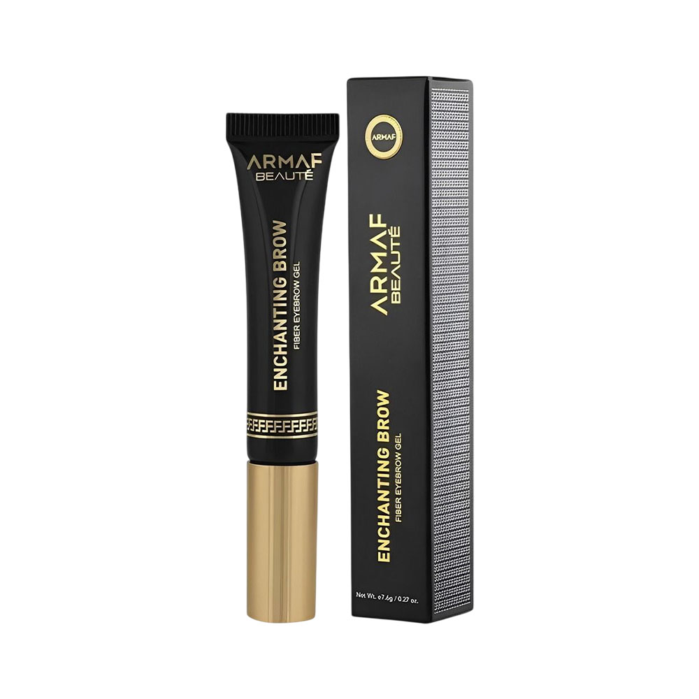 Gel para Sobrancelhas Armaf Bauté Enchanting Brow Fiber 01 Ebony 7,6GR
