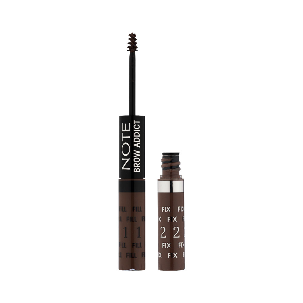 Gel para Sobrancelhas Note Addict Tint &amp; Shaping 03 Dark Brown 10ML