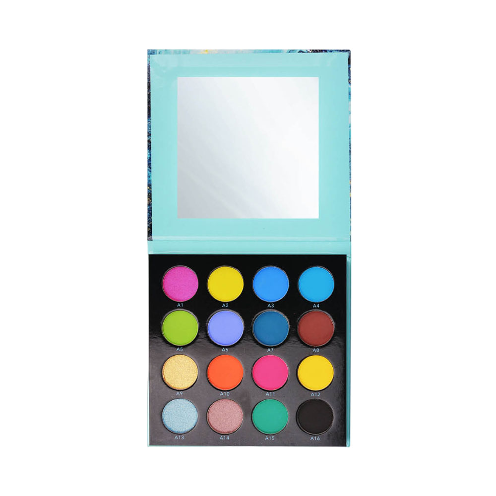 Paleta de Sombras Outdoor Girl PRO Pigment 01 DE7183 12 Colores 16GR