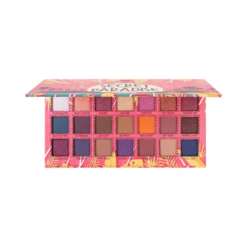 Paleta de Sombras J.cat Take ME Away 21 ESP301 Secret Paradise 25GR