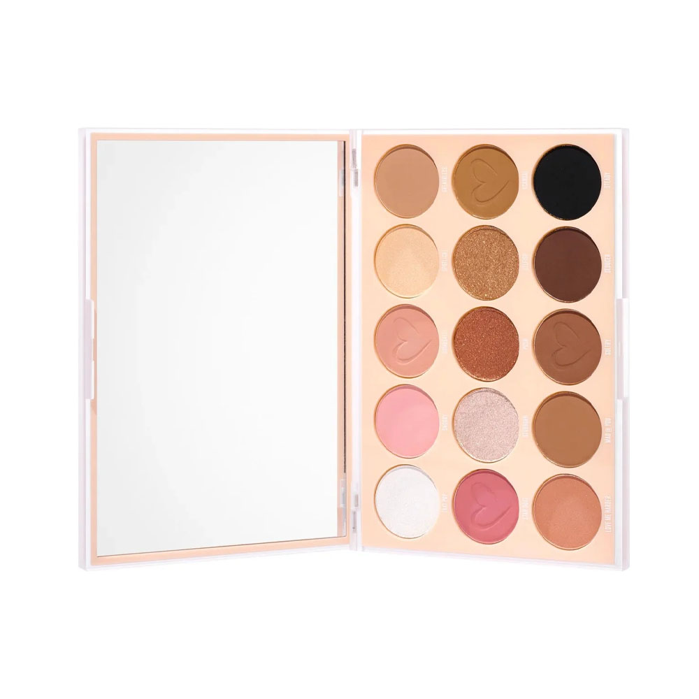 Paleta de Sombras Beauty Creations Nude X 15 Tons