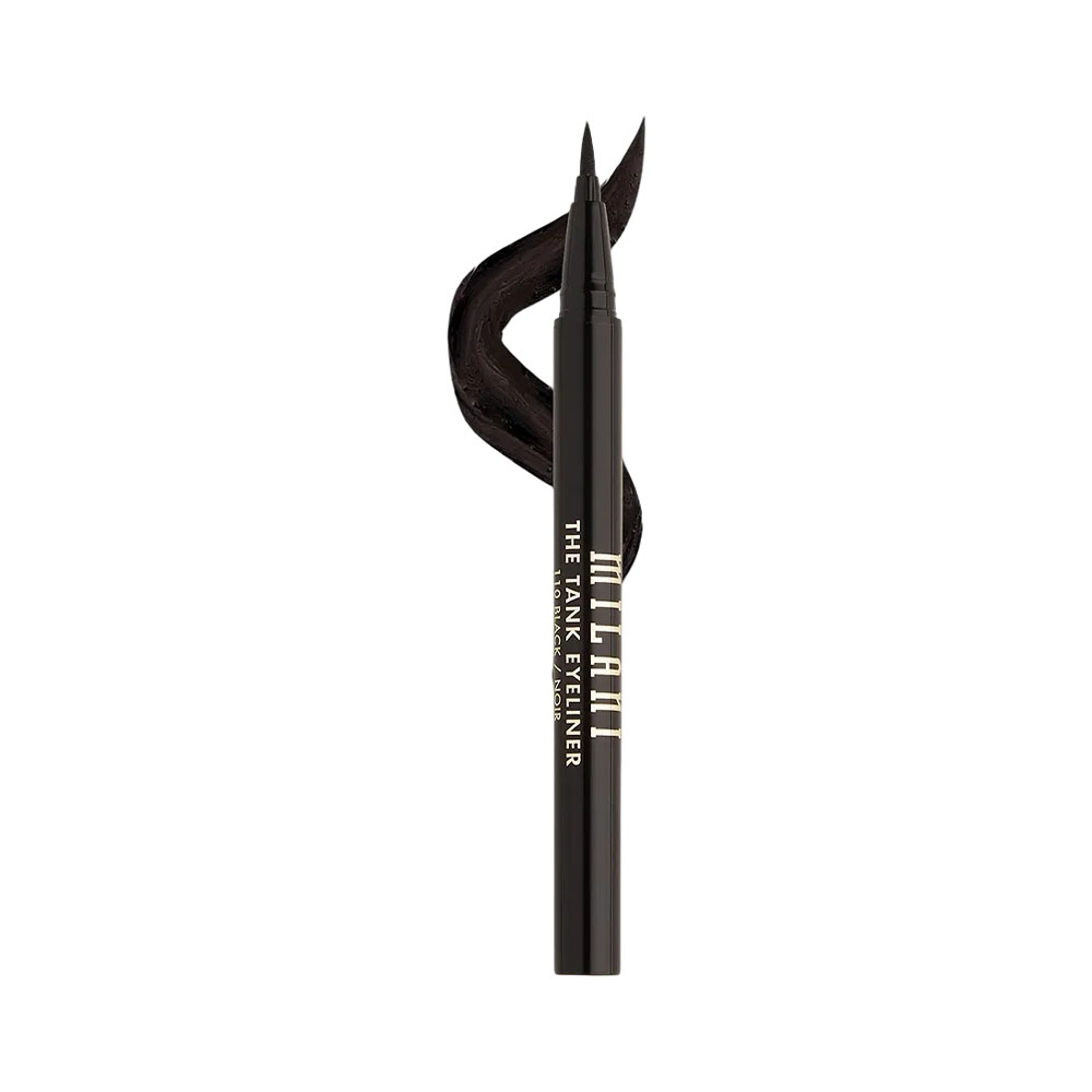 Delineador de Olhos Milani Stay Put Matte Liquid 110 Black 0.55ML
