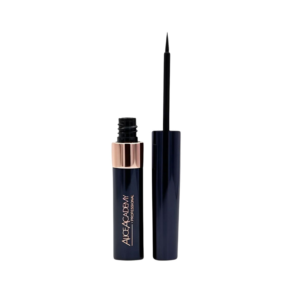 Delineador de Olhos Alice Academy Aqua Liner Líquido Preto 5ML