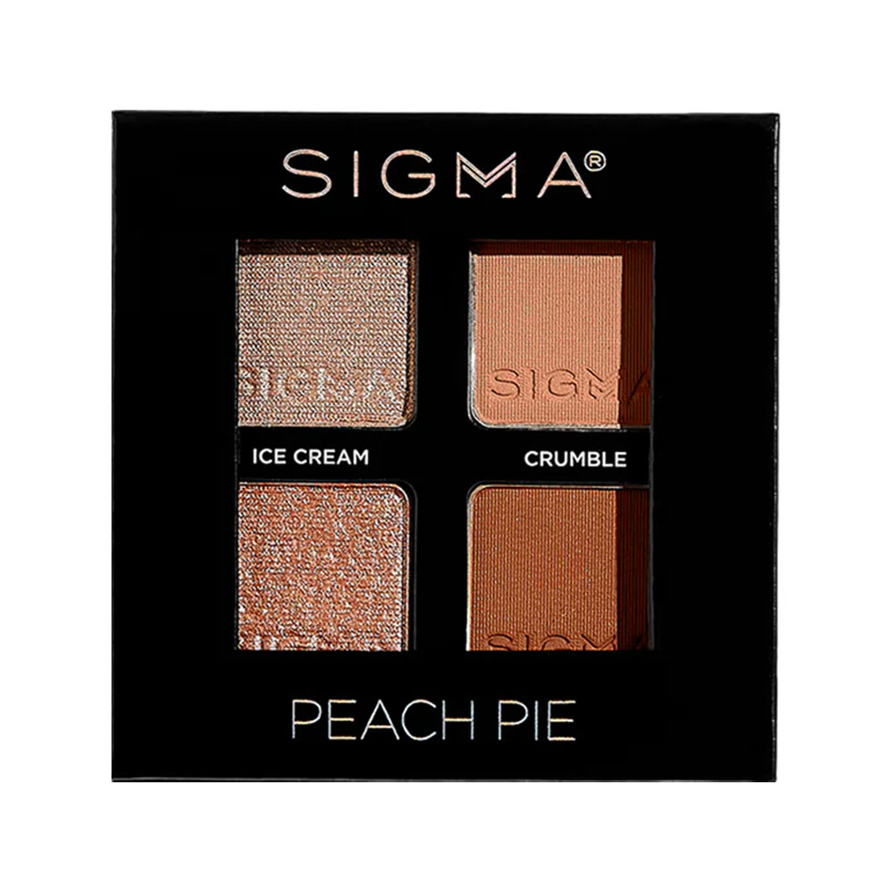 Paleta de Sombras Sigma Peach Pie Quad 4GR