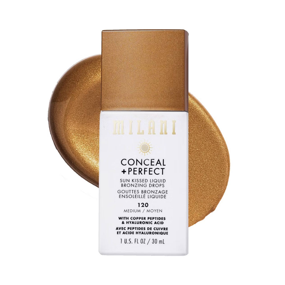 Gotas Bronzeadoras Milani Conceal + Perfect Sun Kissed Liquid 120 Medium/moyen 30ML
