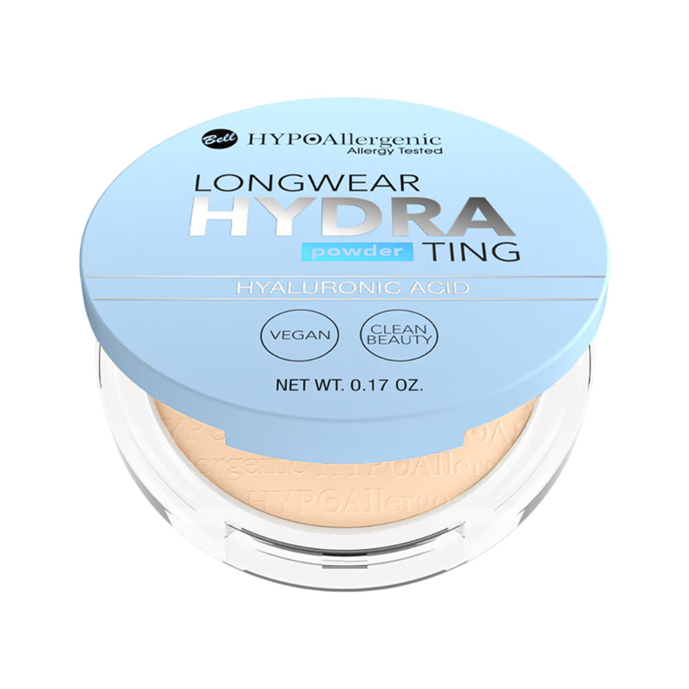 PÓ Compacto Bell Hypoallergenic Longwear Hydrating 01 Nude 5GR