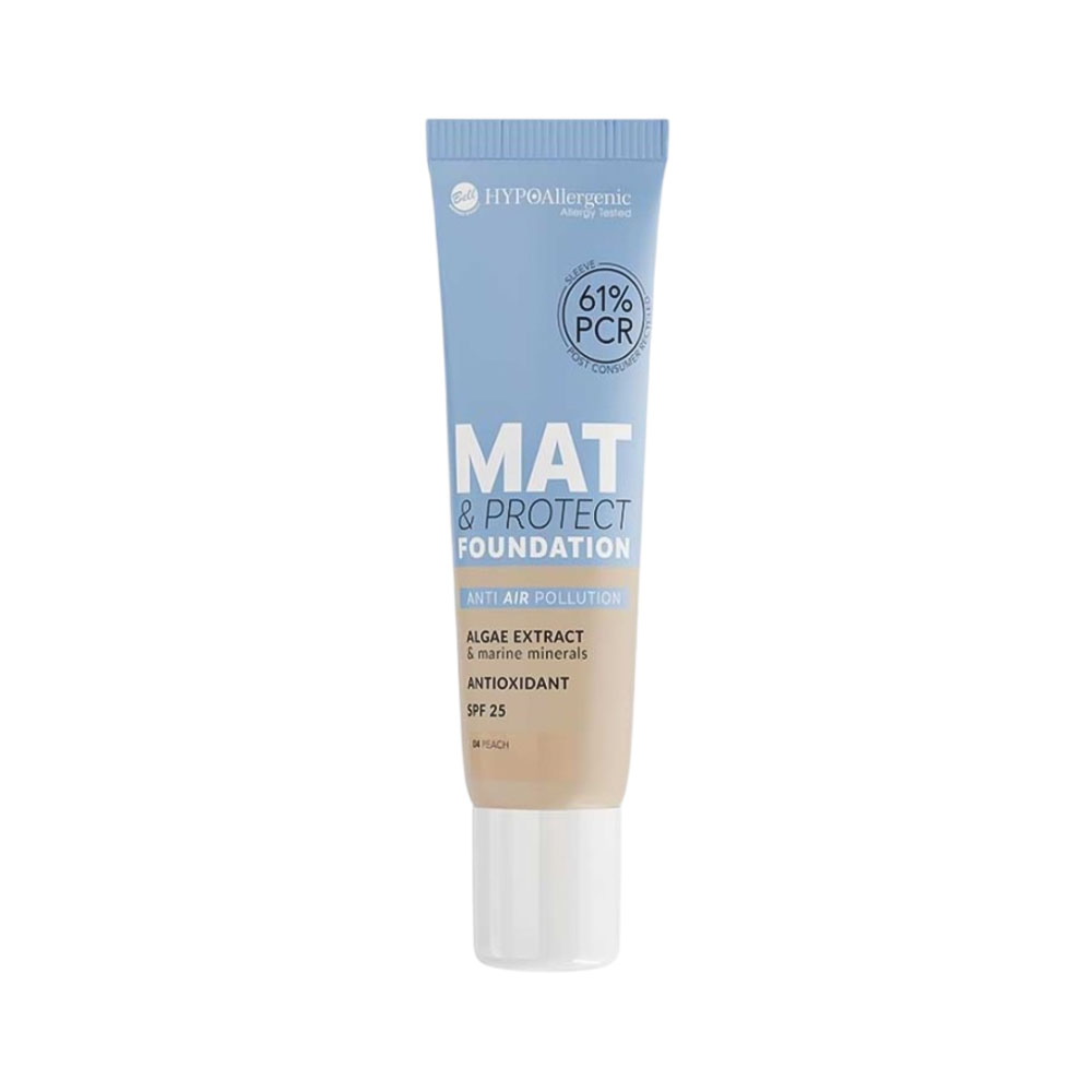 Base Bell Hypoallergenic Mat &amp; Protect SPF25 04 Peach 30GR