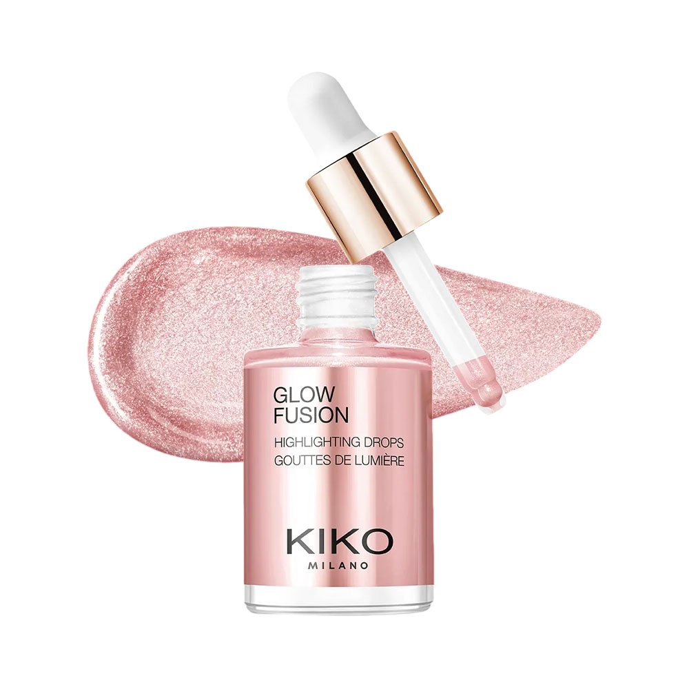 Gotas Kiko Milano Glow Fusion Highlighting 01 Platinum Rose 10ML