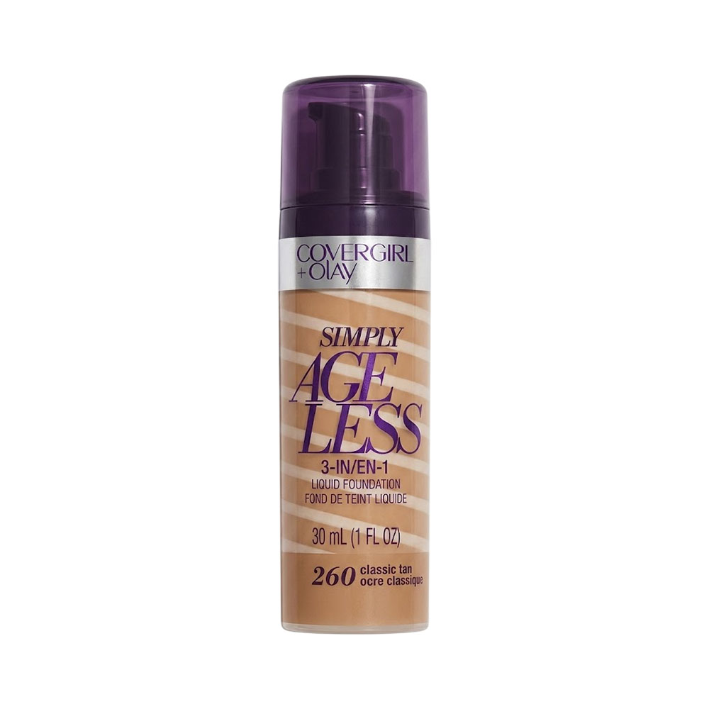 Base Covergirl + Olay Simply Ageless 3-IN-1 260 Classic Tan 30ML