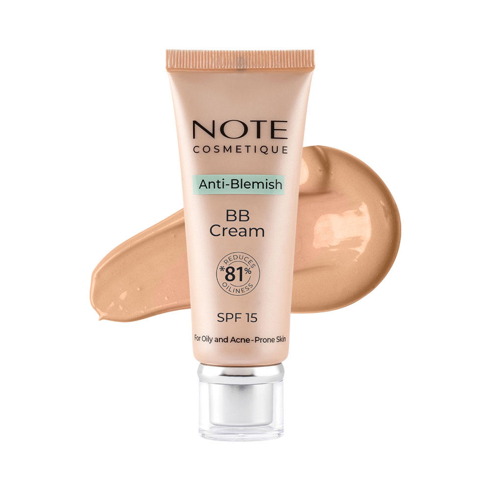 Base Note BB Cream Anti-blemish SPF15 03 Natural Beige 30ML