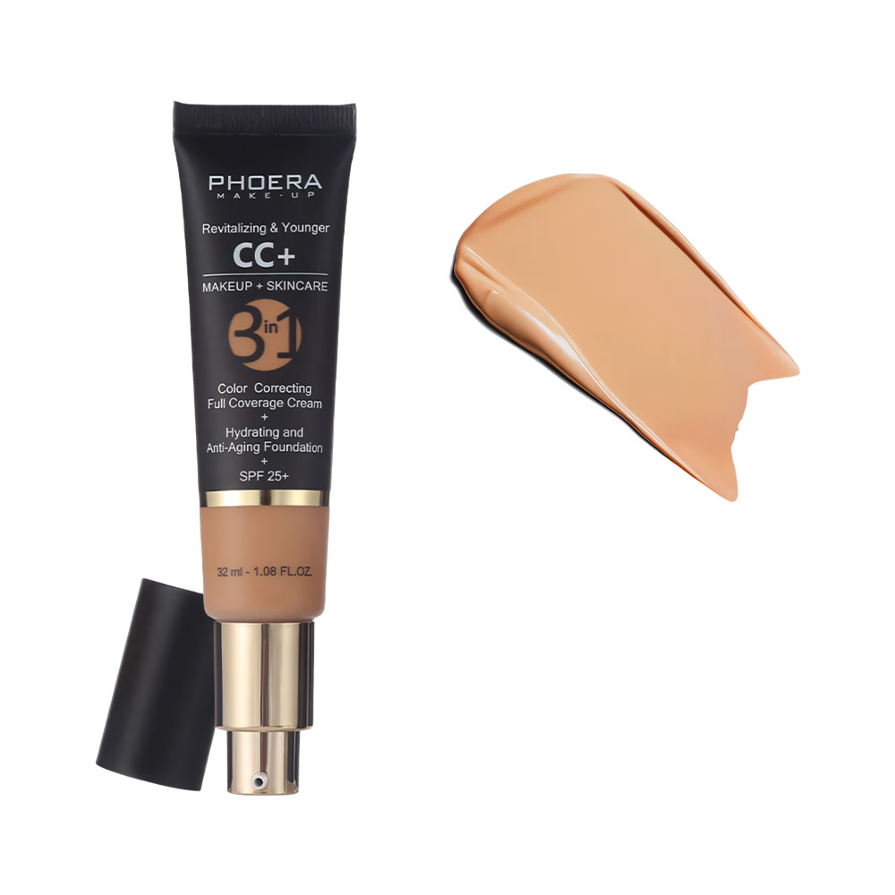 Base Phoera Revitalizing & Younger Cc+ Cream 3IN1 Spf 25+ 140 Buff Beige 32ML