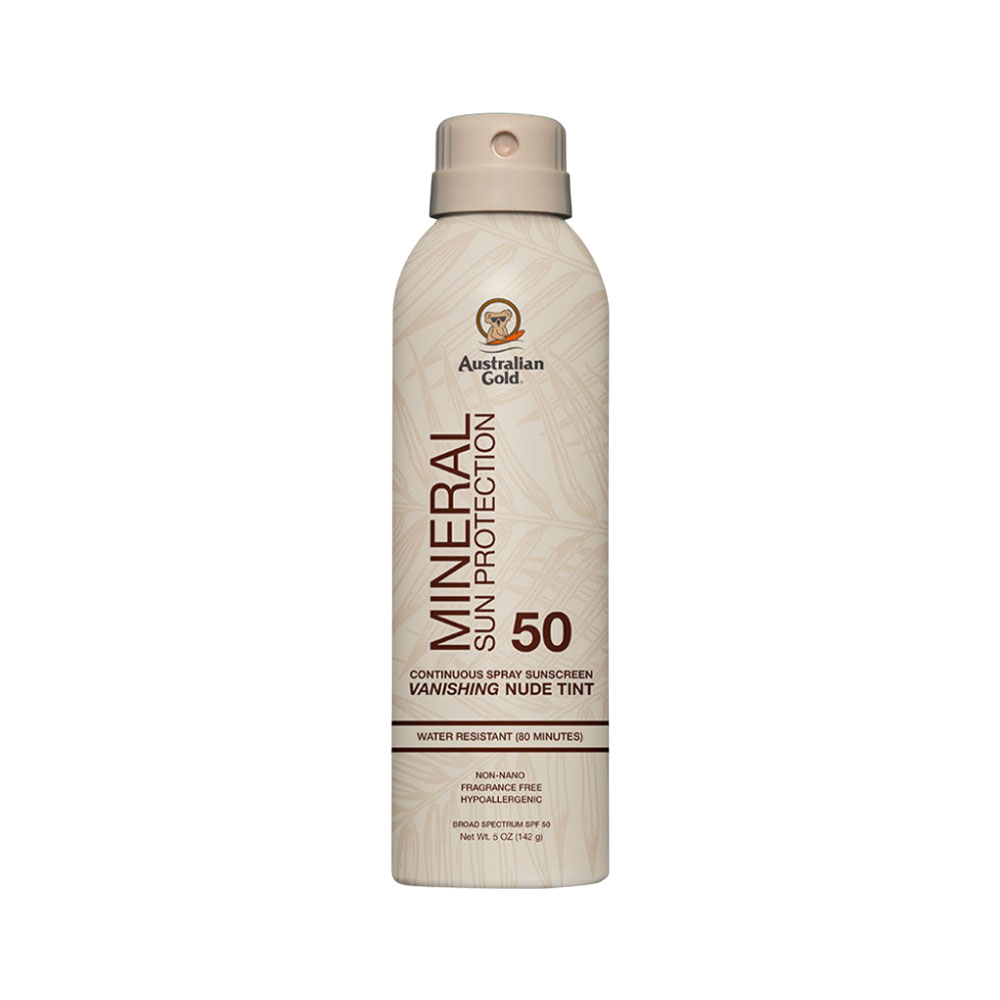 Protetor Solar Australian Gold Mineral Continuous Spray FPS50 142GR