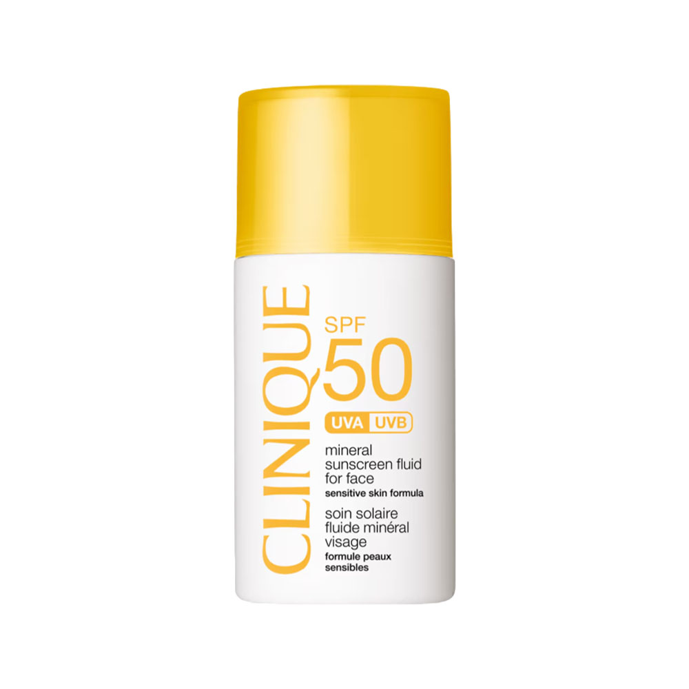 Protetor Solar Clinique Mineral Fluid For Face SPF50 30ML
